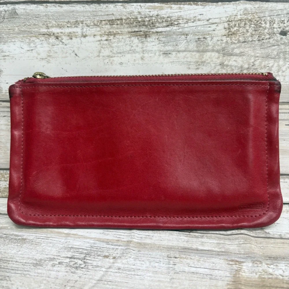 VTG Coach Bag Skinny Case Red 7170 90s  7.5